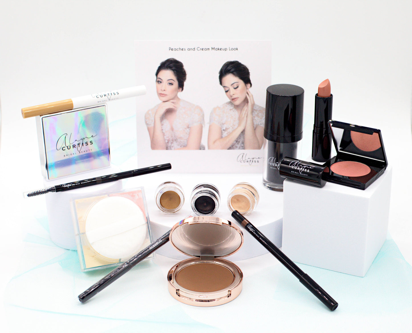 Peaches and Cream Bridal Makeup Collection